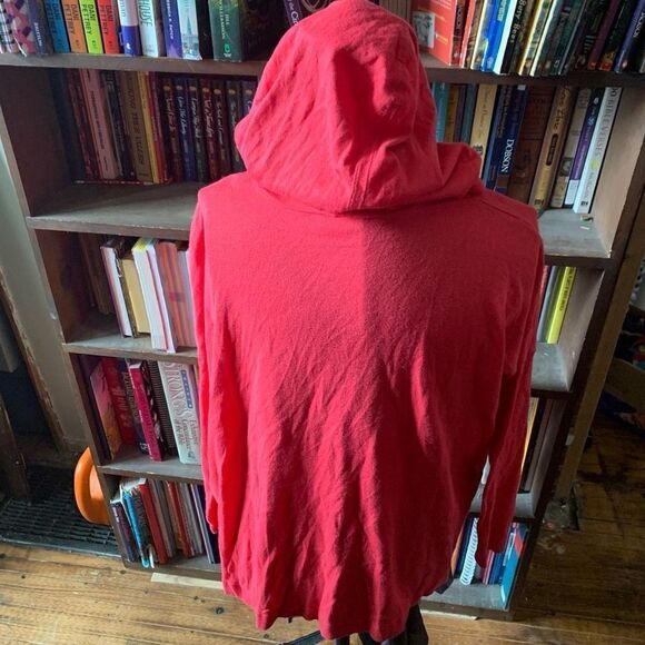 CAbi athletic coral pink lightweight M hoodie - Picture 3 of 6